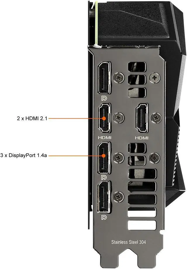 Alt view image 9 of 15 - ASUS KO NVIDIA GeForce RTX 3070 V2 8GB GDDR6 Gaming Graphics Card (PCIe 4.0, 8GB GDDR6 Memory, LHR, HDMI 2.1, DisplayPort 1.4a, Axial-tech Fan Design, 0dB Technology, Enduring Capacitors)