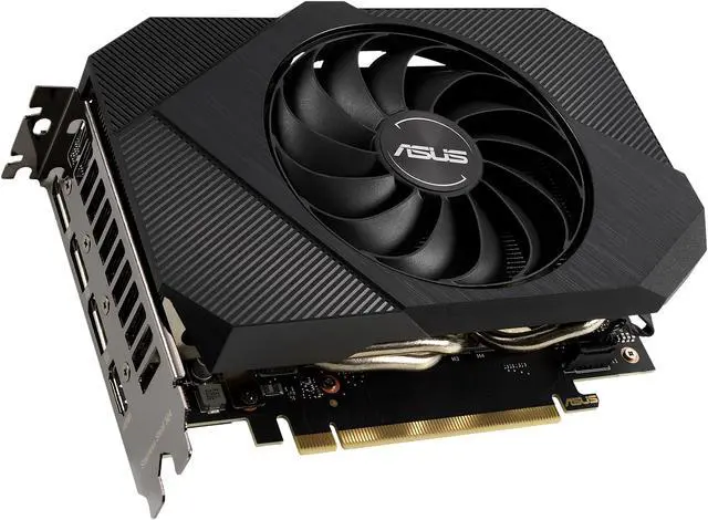 Alt view image 4 of 17 - ASUS Phoenix NVIDIA GeForce RTX 3060 V2 Gaming Graphics Card (PCIe 4.0, 12GB GDDR6, HDMI 2.1, DisplayPort 1.4a, Axial-tech Fan Design, Protective Backplate, Dual Ball Fan Bearings, Auto-Extreme) PH-RTX3060-12G-V2