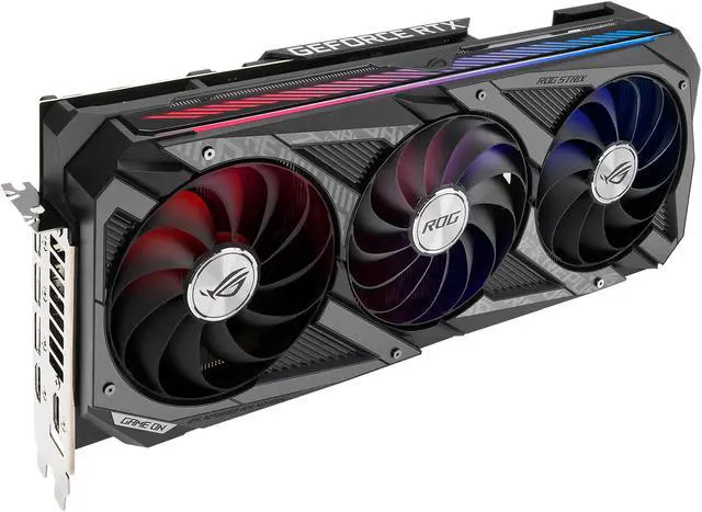 Alt view image 6 of 15 - ASUS ROG Strix GeForce RTX 3080 V2 OC Edition 10GB GDDR6X PCI Express 4.0 x16 Video Card ROG-STRIX-RTX3080-O10G-V2-GAMING (LHR)