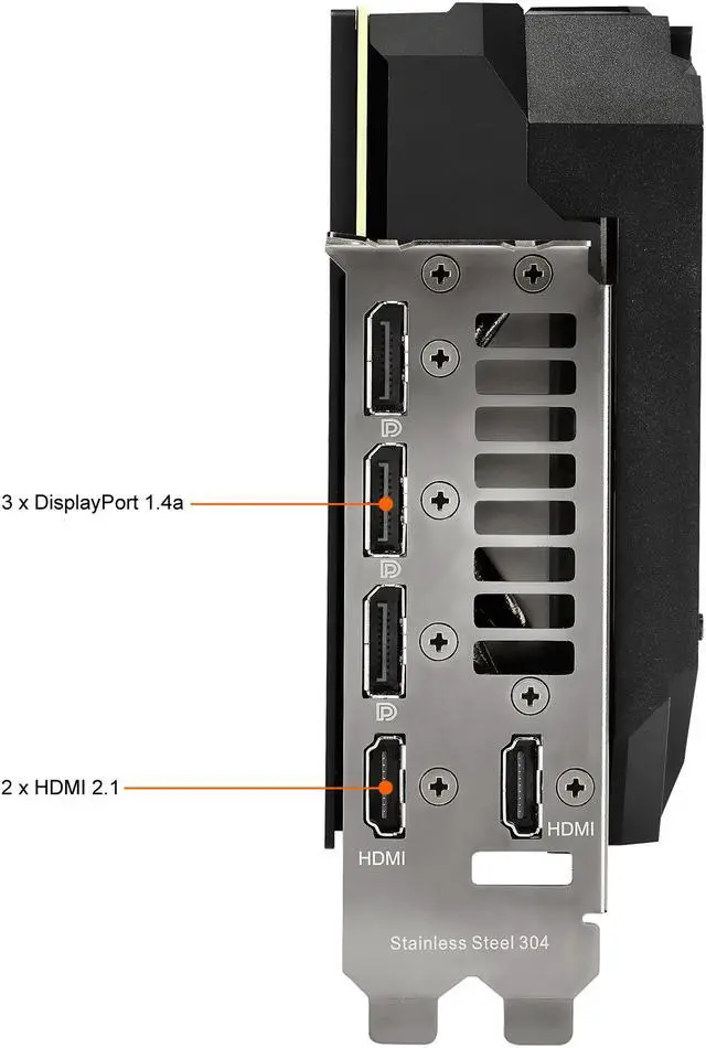 Alt view image 9 of 15 - ASUS ROG Strix GeForce RTX 3080 V2 OC Edition 10GB GDDR6X PCI Express 4.0 x16 Video Card ROG-STRIX-RTX3080-O10G-V2-GAMING (LHR)