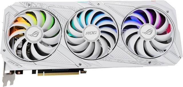 ASUS ROG Strix NVIDIA GeForce RTX 3070 V2 White OC Edition