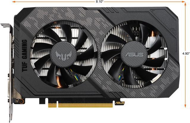 ASUS TUF Gaming GeForce GTX 1660 Ti EVO TOP Edition 6GB GDDR6 PCI