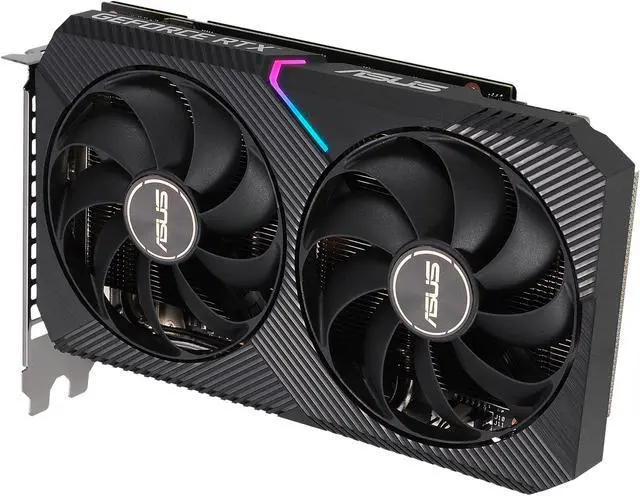 Alt view image 11 of 17 - ASUS Dual GeForce RTX 3060 Ti V2 MINI OC Edition 8GB GDDR6 PCI Express 4.0 Video Card DUAL-RTX3060TI-O8G-MINI-V2 (LHR)