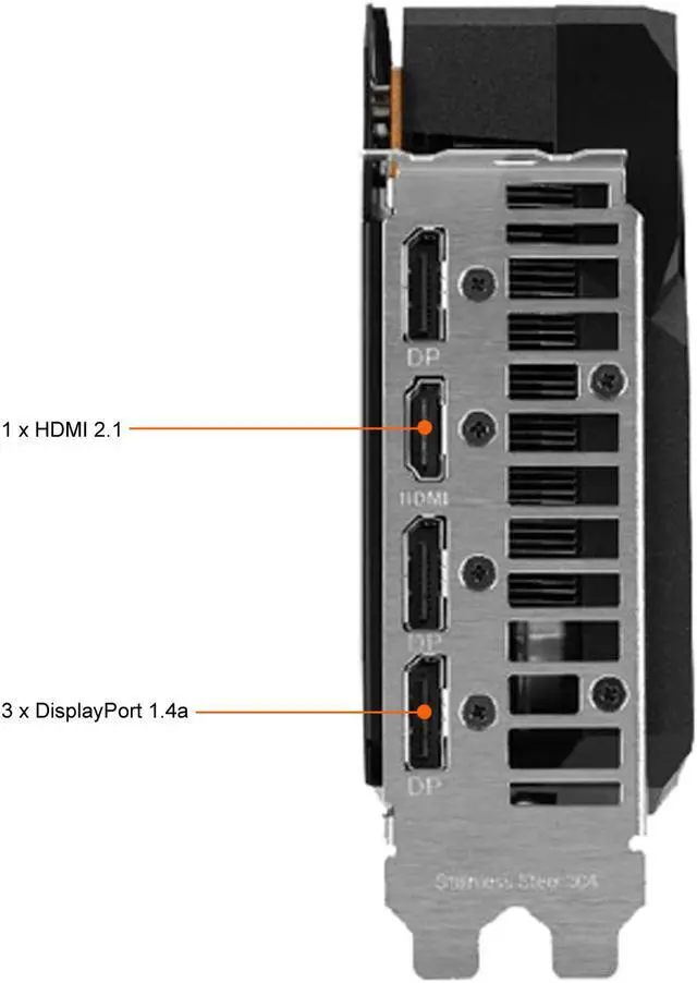 Alt view image 5 of 5 - ASUS Dual Radeon RX 6700 XT OC Edition 12GB GDDR6 Gaming Graphics Card (AMD RDNA 2, PCIe 4.0, 12GB GDDR6, HDMI 2.1, DisplayPort 1.4a, Axial-tech Fan Design, 0dB Technology) DUAL-RX6700XT-O12G