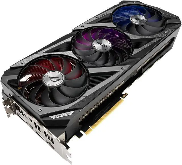 Alt view image 10 of 15 - ASUS ROG Strix GeForce RTX 3070 V2 8GB GDDR6 Graphics Card with LHR, ROG-STRIX-RTX3070-8G-V2-GAMING