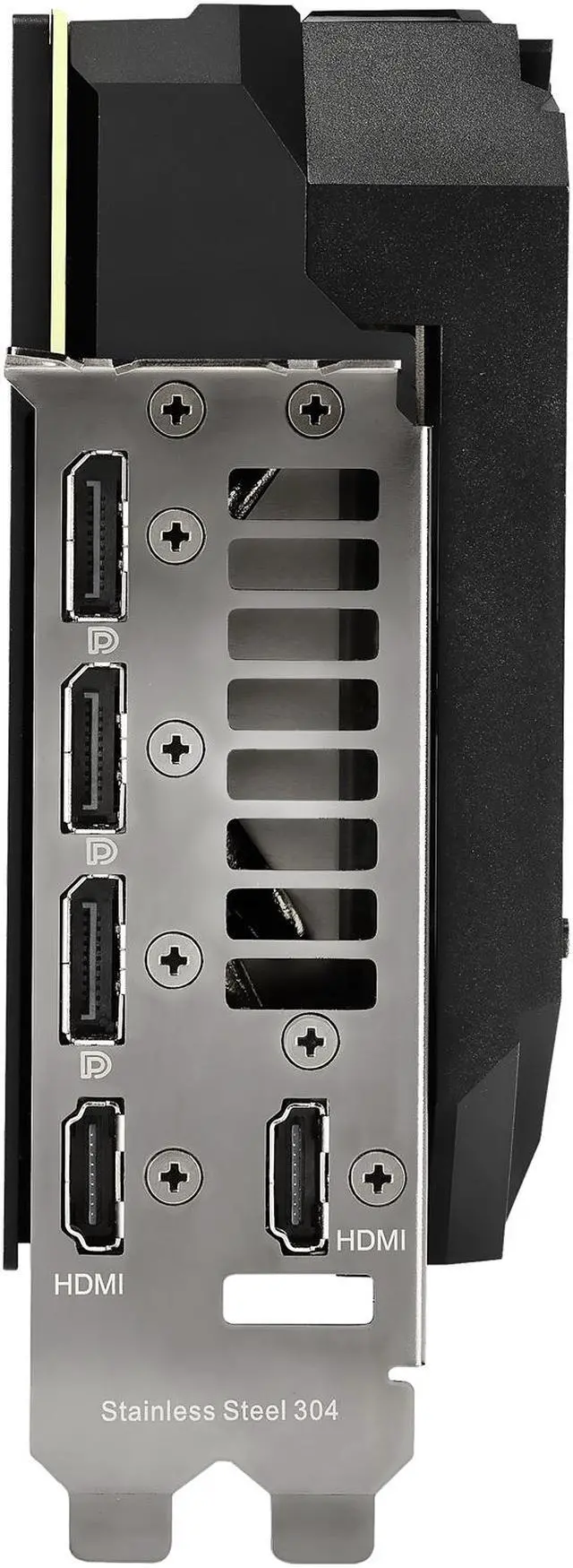 Alt view image 8 of 13 - ASUS ROG Strix NVIDIA GeForce RTX 3080 OC Edition Gaming Graphics Card (PCIe 4.0, 12GB GDDR6X, LHR, HDMI 2.1, DisplayPort 1.4a, Axial-tech Fan Design, 2.9-slot, Super Alloy Power II, GPU Tweak II)