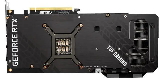 Alt view image 8 of 8 - ASUS TUF Gaming NVIDIA GeForce RTX 3080 OC Edition Graphics Card (PCIe 4.0, 12GB GDDR6X, LHR, HDMI 2.1, DisplayPort 1.4a, Dual Ball Fan Bearings, Military-grade Certification, GPU Tweak)
