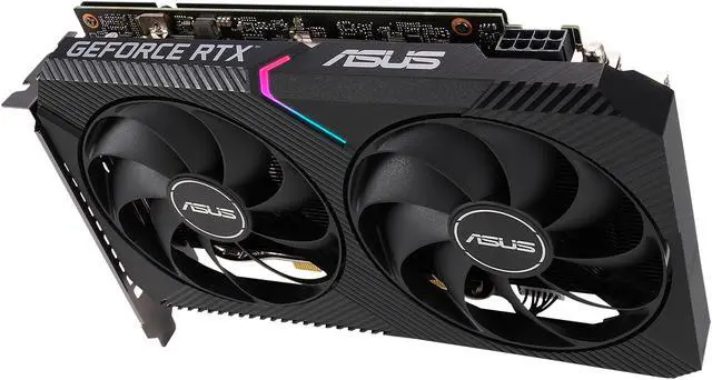 Alt view image 14 of 19 - ASUS Dual GeForce RTX 3050 8GB GDDR6 PCI Express 4.0 Graphics Card DUAL-RTX3050-O8G
