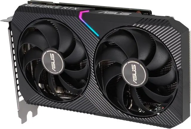 Alt view image 12 of 19 - ASUS Dual GeForce RTX 3050 8GB GDDR6 PCI Express 4.0 Graphics Card DUAL-RTX3050-O8G