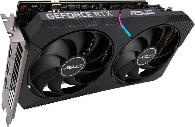 Alt view image 11 of 19 - ASUS Dual GeForce RTX 3050 8GB GDDR6 PCI Express 4.0 Graphics Card DUAL-RTX3050-O8G