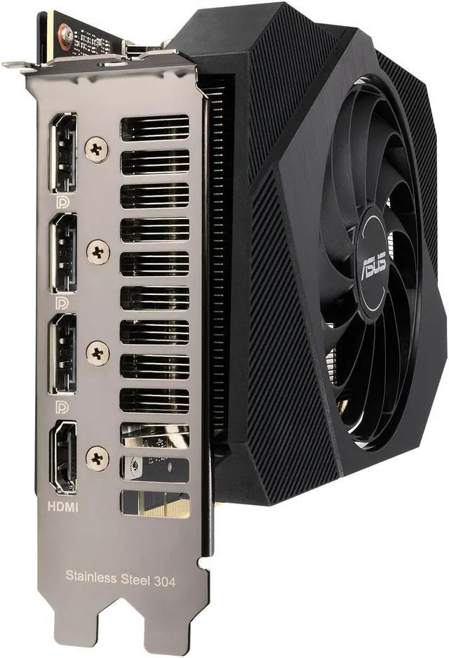 Alt view image 9 of 17 - ASUS Phoenix GeForce RTX 3050 8GB GDDR6 PCI Express 4.0 Graphics Card PH-RTX3050-8G