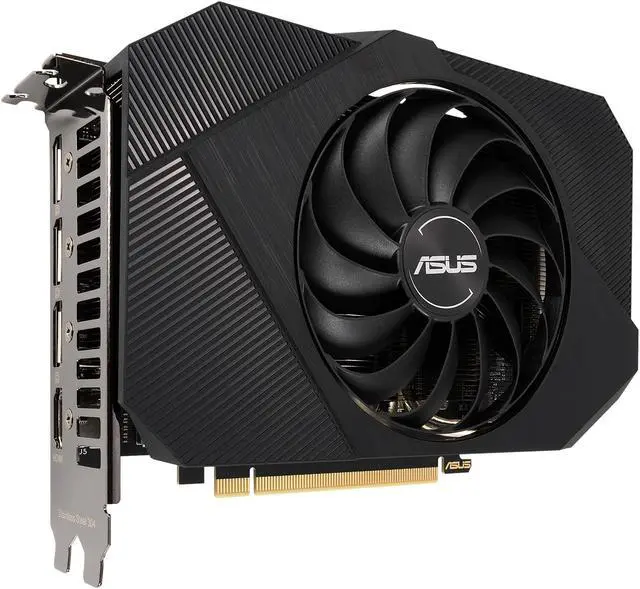 Alt view image 4 of 17 - ASUS Phoenix GeForce RTX 3050 8GB GDDR6 PCI Express 4.0 Graphics Card PH-RTX3050-8G