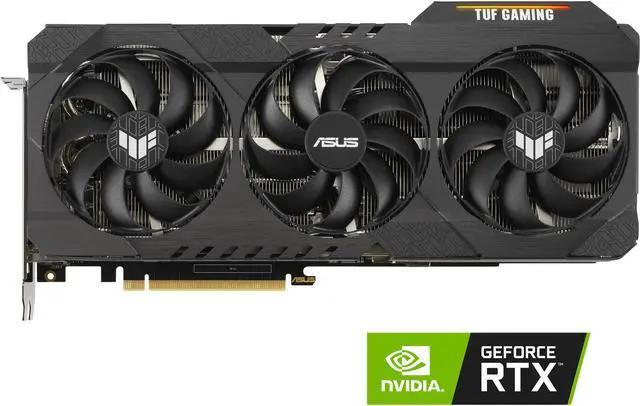 Alt view image 2 of 14 - ASUS TUF Gaming GeForce RTX 3080 12GB GDDR6X PCI Express 4.0 Graphics Card TUF-RTX3080-12G-GAMING