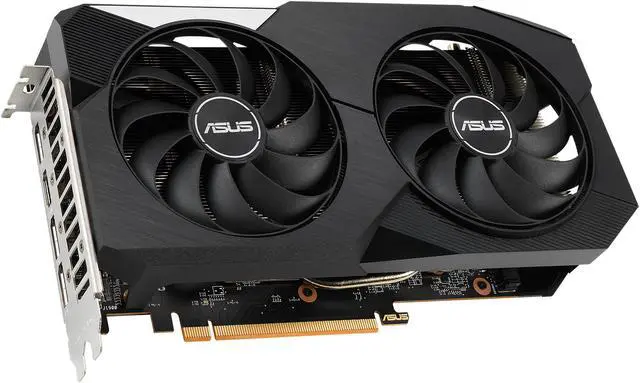 Alt view image 4 of 5 - ASUS Dual AMD Radeon RX 6650 XT OC Edition 8GB GDDR6 Gaming Graphics Card (AMD RNDA 2, PCIe 4.0, 8GB GDDR6 Memory, HDMI 2.1, DisplayPort 1.4a, Axial-tech Fan Design, 0dB Technology)