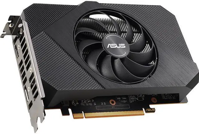 Alt view image 2 of 4 - ASUS Phoenix Radeon RX 6400 4GB GDDR6 PCI Express 4.0 CrossFireX Support Video Card PH-RX6400-4G