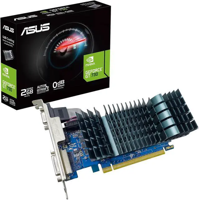 Alt view image 6 of 7 - ASUS GeForce GT 730 2GB DDR3 PCI Express 2.0 x8 Graphics Card GT730-SL-2GD3-BRK-EVO