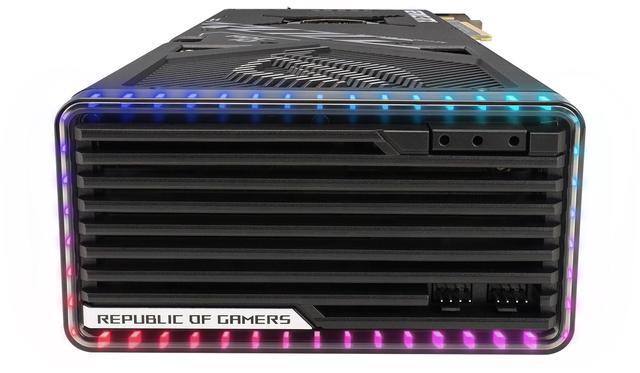Alt view image 8 of 9 - ASUS ROG Strix GeForce RTX 4090 OC Edition Gaming Graphics Card (PCIe 4.0, 24GB GDDR6X, HDMI 2.1a, DisplayPort 1.4a) ROG-STRIX-RTX4090-O24G-GAMING