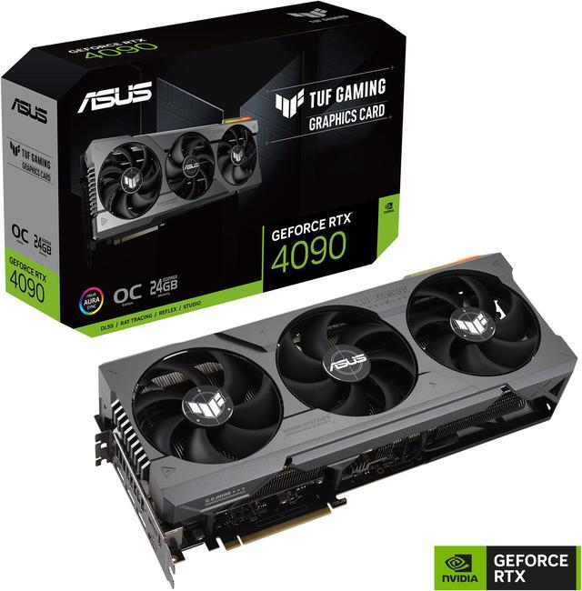 Alt view image 10 of 9 - ASUS TUF Gaming GeForce RTX 4090 OC Edition Gaming Graphics Card (PCIe 4.0, 24GB GDDR6X, HDMI 2.1a, DisplayPort 1.4a) TUF-RTX4090-O24G-GAMING