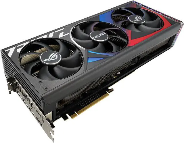 Alt view image 6 of 20 - ASUS ROG Strix GeForce RTX 4080 Gaming Graphics Card (PCIe 4.0, 16GB GDDR6X, HDMI 2.1a, DisplayPort 1.4a) ROG-STRIX-RTX4080-16G-GAMING
