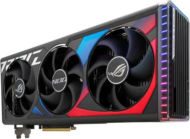 Alt view image 10 of 20 - ASUS ROG Strix GeForce RTX 4080 Gaming Graphics Card (PCIe 4.0, 16GB GDDR6X, HDMI 2.1a, DisplayPort 1.4a) ROG-STRIX-RTX4080-16G-GAMING