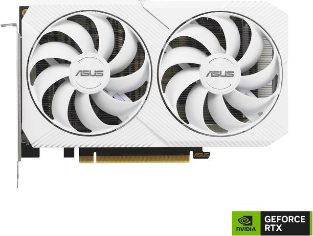 ASUS Dual GeForce RTX 3060 White OC Edition 8GB GDDR6 (PCIe 4.0