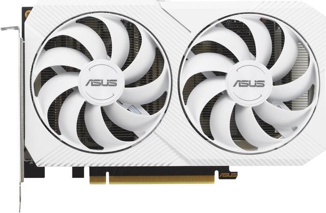 Asus Dual GeForce RTX™ 3060 White OC Edition 8GB GDDR6 (PCIe 4.0, 8GB  GDDR6, HDMI 2.1, DisplayPort 1.4a)