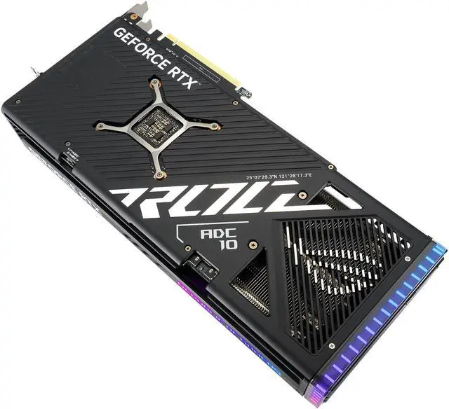Alt view image 7 of 20 - ASUS ROG Strix NVIDIA GeForce RTX 4070 Ti OC Edition Gaming Graphics Card (PCIe 4.0, 12GB GDDR6X, HDMI 2.1a, DisplayPort 1.4a) ROG-STRIX-RTX4070TI-O12G-GAMING