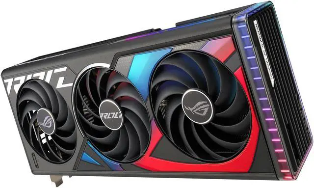 Alt view image 12 of 20 - ASUS ROG Strix NVIDIA GeForce RTX 4070 Ti OC Edition Gaming Graphics Card (PCIe 4.0, 12GB GDDR6X, HDMI 2.1a, DisplayPort 1.4a) ROG-STRIX-RTX4070TI-O12G-GAMING