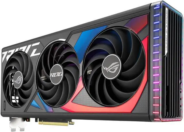 Alt view image 13 of 20 - ASUS ROG Strix NVIDIA GeForce RTX 4070 Ti OC Edition Gaming Graphics Card (PCIe 4.0, 12GB GDDR6X, HDMI 2.1a, DisplayPort 1.4a) ROG-STRIX-RTX4070TI-O12G-GAMING