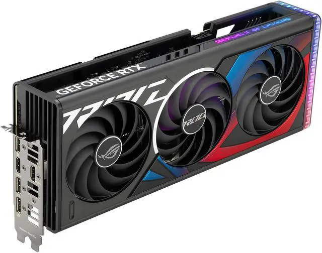 Alt view image 16 of 20 - ASUS ROG Strix NVIDIA GeForce RTX 4070 Ti OC Edition Gaming Graphics Card (PCIe 4.0, 12GB GDDR6X, HDMI 2.1a, DisplayPort 1.4a) ROG-STRIX-RTX4070TI-O12G-GAMING