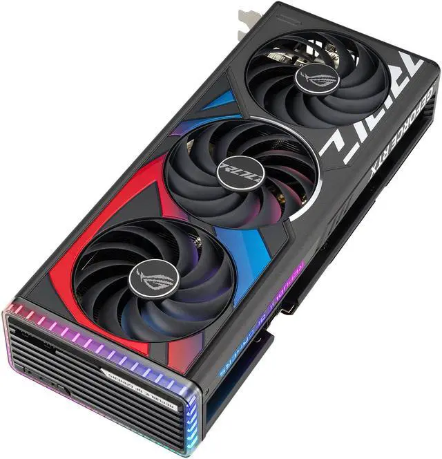 Alt view image 9 of 20 - ASUS ROG Strix NVIDIA GeForce RTX 4070 Ti Gaming Graphics Card (PCIe 4.0, 12GB GDDR6X, HDMI 2.1a, DisplayPort 1.4a) ROG-STRIX-RTX4070TI-12G-GAMING