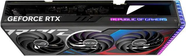 Alt view image 11 of 20 - ASUS ROG Strix NVIDIA GeForce RTX 4070 Ti Gaming Graphics Card (PCIe 4.0, 12GB GDDR6X, HDMI 2.1a, DisplayPort 1.4a) ROG-STRIX-RTX4070TI-12G-GAMING