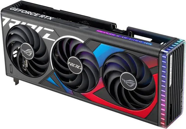 Alt view image 13 of 20 - ASUS ROG Strix NVIDIA GeForce RTX 4070 Ti Gaming Graphics Card (PCIe 4.0, 12GB GDDR6X, HDMI 2.1a, DisplayPort 1.4a) ROG-STRIX-RTX4070TI-12G-GAMING