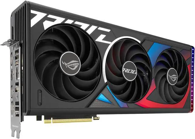 Alt view image 14 of 20 - ASUS ROG Strix NVIDIA GeForce RTX 4070 Ti Gaming Graphics Card (PCIe 4.0, 12GB GDDR6X, HDMI 2.1a, DisplayPort 1.4a) ROG-STRIX-RTX4070TI-12G-GAMING
