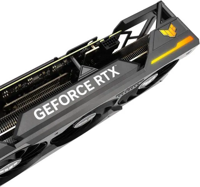 Alt view image 5 of 15 - ASUS TUF Gaming NVIDIA GeForce RTX 4070 Ti OC Edition Gaming Graphics Card (PCIe 4.0, 12GB GDDR6X, HDMI 2.1a, DisplayPort 1.4a) TUF-RTX4070TI-O12G-GAMING