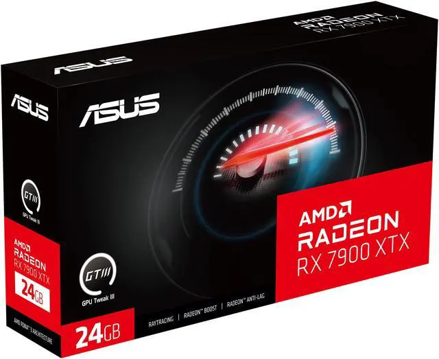 Alt view image 10 of 11 - ASUS Radeon RX 7900 XTX 24GB GDDR6 PCI Express 4.0 ATX Graphics Card RX7900XTX-24G