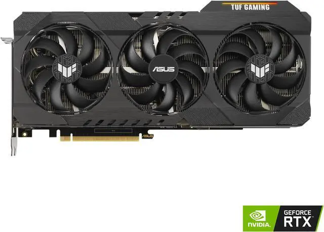 Alt view image 2 of 12 - ASUS TUF Gaming NVIDIA GeForce RTX 3070 Ti V2 Graphics Card (PCIe 4.0, 8GB GDDR6X, HDMI 2.1, DisplayPort 1.4a, Military-grade Certification, GPU Tweak III) TUF-RTX3070TI-8G-V2-GAMING
