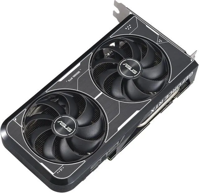 Alt view image 5 of 9 - ASUS Dual NVIDIA GeForce RTX 3060 Ti OC Edition Graphics Card (PCIe 4.0, 8GB GDDR6X memory, HDMI 2.1, DisplayPort 1.4a, 2-slot design, Axial-tech fan design, 0dB technology) DUAL-RTX3060TI-O8GD6X