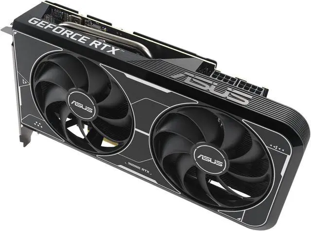 Alt view image 8 of 9 - ASUS Dual NVIDIA GeForce RTX 3060 Ti OC Edition Graphics Card (PCIe 4.0, 8GB GDDR6X memory, HDMI 2.1, DisplayPort 1.4a, 2-slot design, Axial-tech fan design, 0dB technology) DUAL-RTX3060TI-O8GD6X