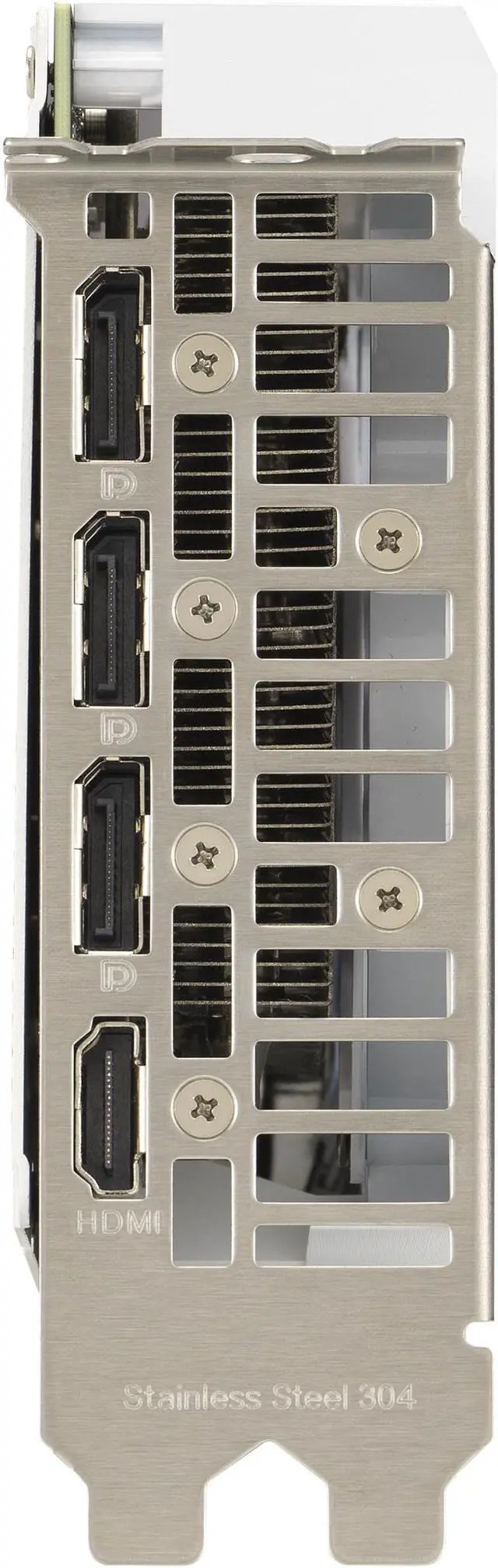 Alt view image 8 of 10 - ASUS Dual NVIDIA GeForce RTX 3060 Ti White OC Edition Graphics Card (PCIe 4.0, 8GB GDDR6X memory, HDMI 2.1, DisplayPort 1.4a, 2-slot design, Axial-tech fan design) DUAL-RTX3060TI-O8GD6X-WHITE