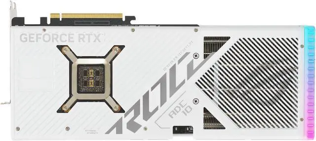 Alt view image 12 of 20 - ASUS ROG Strix GeForce RTX 4090 White OC Edition Gaming Graphics Card (PCIe 4.0, 24GB GDDR6X, HDMI 2.1a, DisplayPort 1.4a) ROG-STRIX-RTX4090-O24G-WHITE