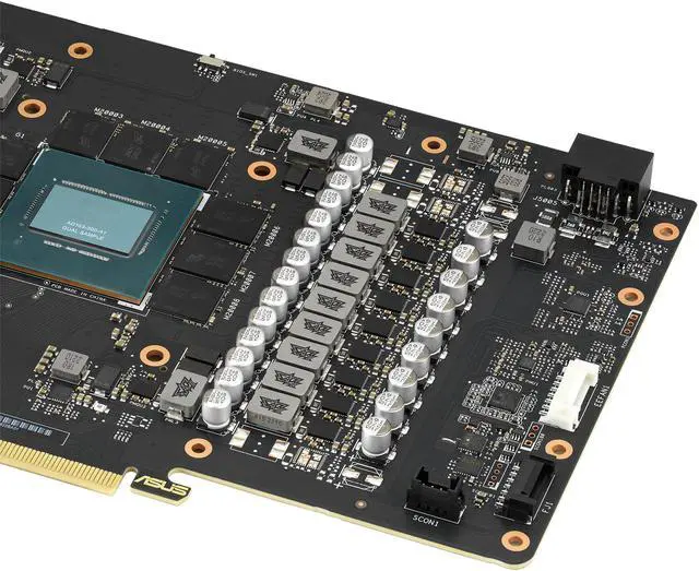 Alt view image 16 of 18 - ASUS ROG Strix GeForce RTX 4080 White OC Edition Gaming Graphics Card (PCIe 4.0, 16GB GDDR6X, HDMI 2.1a, DisplayPort 1.4a) ROG-STRIX-RTX4080-O16G-WHITE