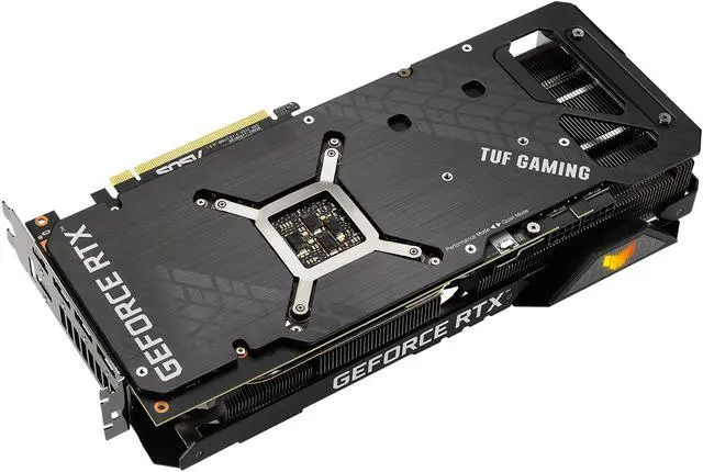 Alt view image 5 of 13 - ASUS TUF Gaming NVIDIA GeForce RTX 3060 Ti OC Edition Graphics Card (PCIe 4.0, 8GB GDDR6X, HDMI 2.1, DisplayPort 1.4a, Dual Ball Fan Bearings, Military-grade Certification) TUF-RTX3060TI-O8GD6X-GAMING