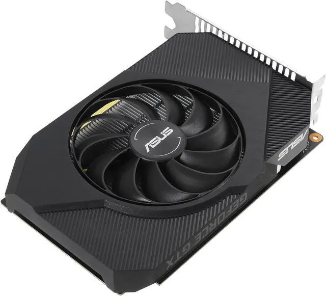 Alt view image 3 of 11 - ASUS Phoenix NVIDIA GeForce GTX 1650 Gaming Graphics Card (PCIe 3.0, 4GB GDDR6 memory, HDMI 2.0b, DisplayPort 1.4a, DVI-D, Dual ball fan bearings, Auto-Extreme) PH-GTX1650-4GD6-P-V2