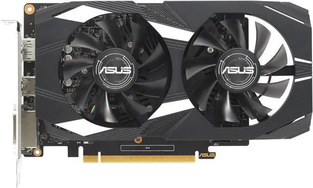 ASUS Dual GeForce GTX 1650 V2 OC Edition 4GB GDDR6 (PCIE 3.0, 4GB