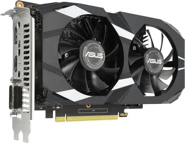 Alt view image 5 of 8 - ASUS Dual GeForce GTX 1650 V2 4GB GDDR6 (PCIE 3.0, 4GB GDDR6 memory, HDMI 2.0b, DisplayPort 1.4a, DVI-D, IP5X Dust Resistant, Auto-Extreme) DUAL-GTX1650-4GD6-P-V2