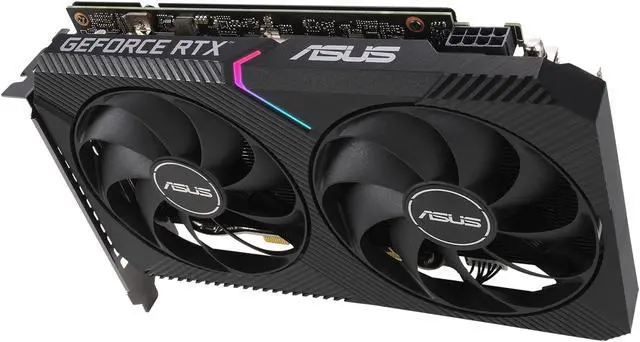 Alt view image 7 of 9 - ASUS Dual GeForce RTX 3060 8GB GDDR6 (PCIe 4.0, 8GB GDDR6, HDMI 2.1, DisplayPort 1.4a) DUAL-RTX3060-8G