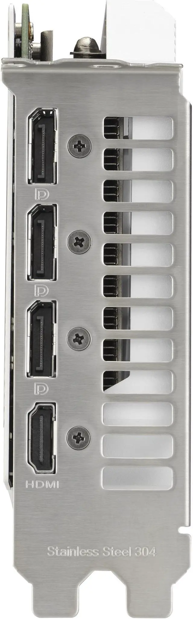 Alt view image 7 of 11 - ASUS Dual GeForce RTX 3060 White OC Edition 12GB GDDR6 (PCIe 4.0, 12GB GDDR6, HDMI 2.1, DisplayPort 1.4a, 2-slot design, Axial-tech fan design, 0dB technology) DUAL-RTX3060-O12G-WHITE