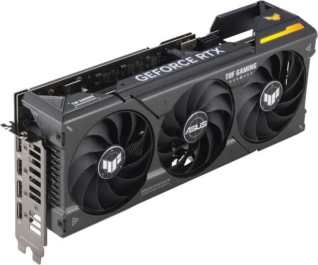 Alt view image 5 of 16 - ASUS TUF Gaming NVIDIA GeForce RTX 4070 OC Edition Gaming Graphics Card (PCIe 4.0, 12GB GDDR6X, HDMI 2.1, DisplayPort 1.4a) TUF-RTX4070-O12G-GAMING