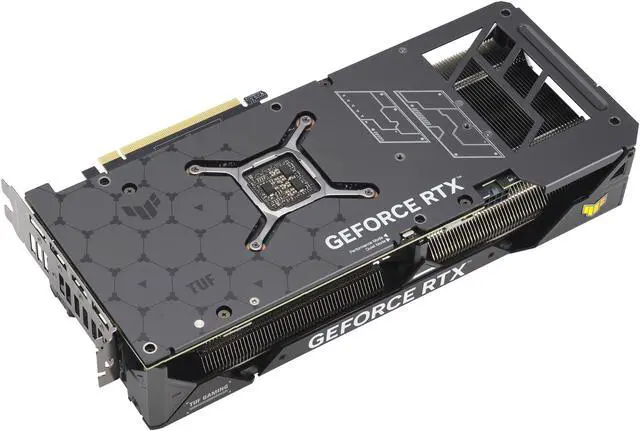 Alt view image 6 of 14 - ASUS TUF Gaming NVIDIA GeForce RTX 4070 Gaming Graphics Card (PCIe 4.0, 12GB GDDR6X, HDMI 2.1, DisplayPort 1.4a) TUF-RTX4070-12G-GAMING